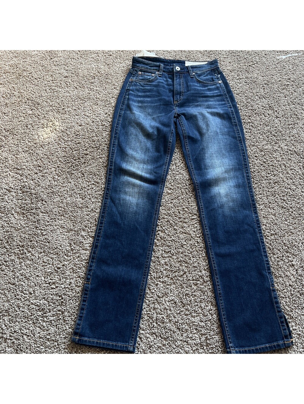 NWT rag & bone /JEAN Nina High Rise Cigarette Stretch Jeans 24 $225